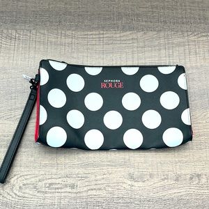 Sephora Rouge Polka Dot Clutch